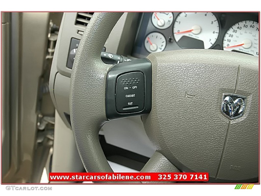 2008 Ram 1500 Lone Star Edition Quad Cab - Light Khaki Metallic / Khaki photo #22