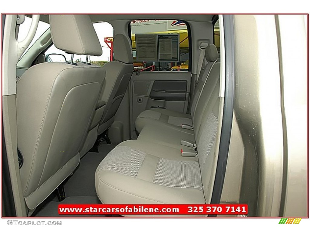 2008 Ram 1500 Lone Star Edition Quad Cab - Light Khaki Metallic / Khaki photo #24