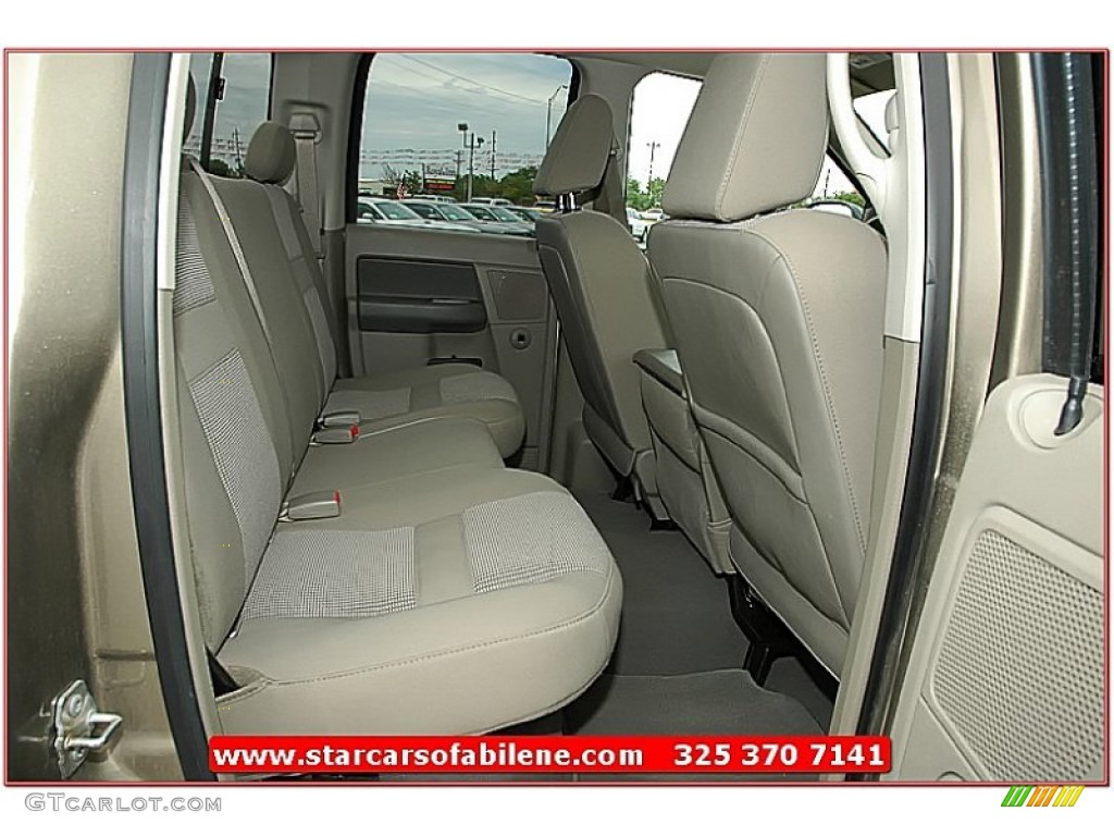 2008 Ram 1500 Lone Star Edition Quad Cab - Light Khaki Metallic / Khaki photo #28