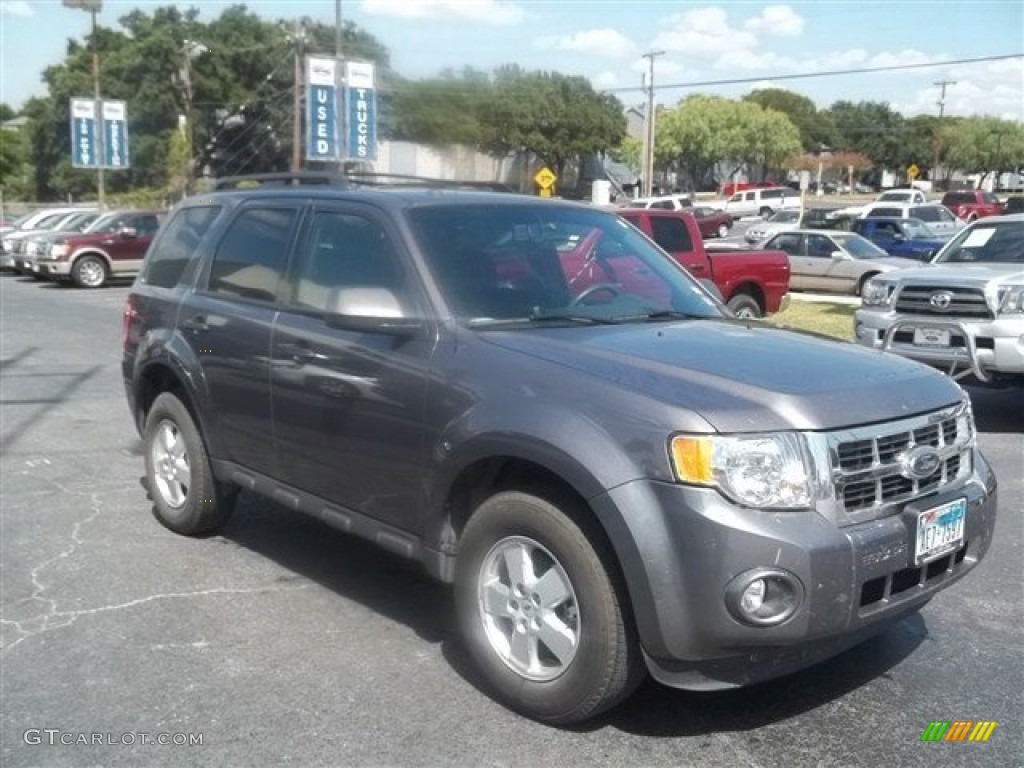 2010 Escape XLT - Sterling Grey Metallic / Charcoal Black photo #1