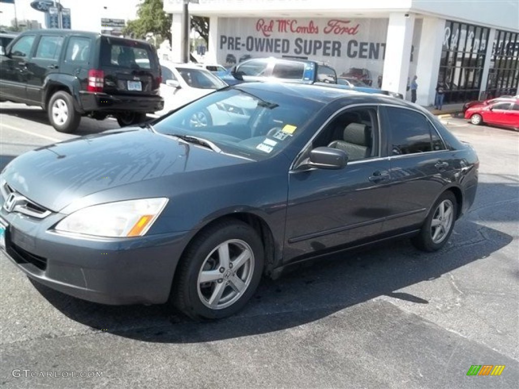 2004 Accord EX Sedan - Graphite Pearl / Gray photo #7