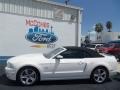 2013 Performance White Ford Mustang GT Premium Convertible  photo #2