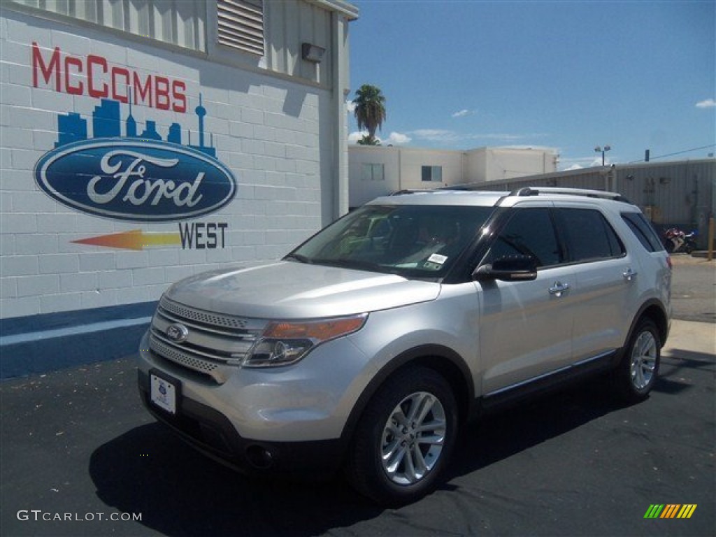 Ingot Silver Metallic Ford Explorer