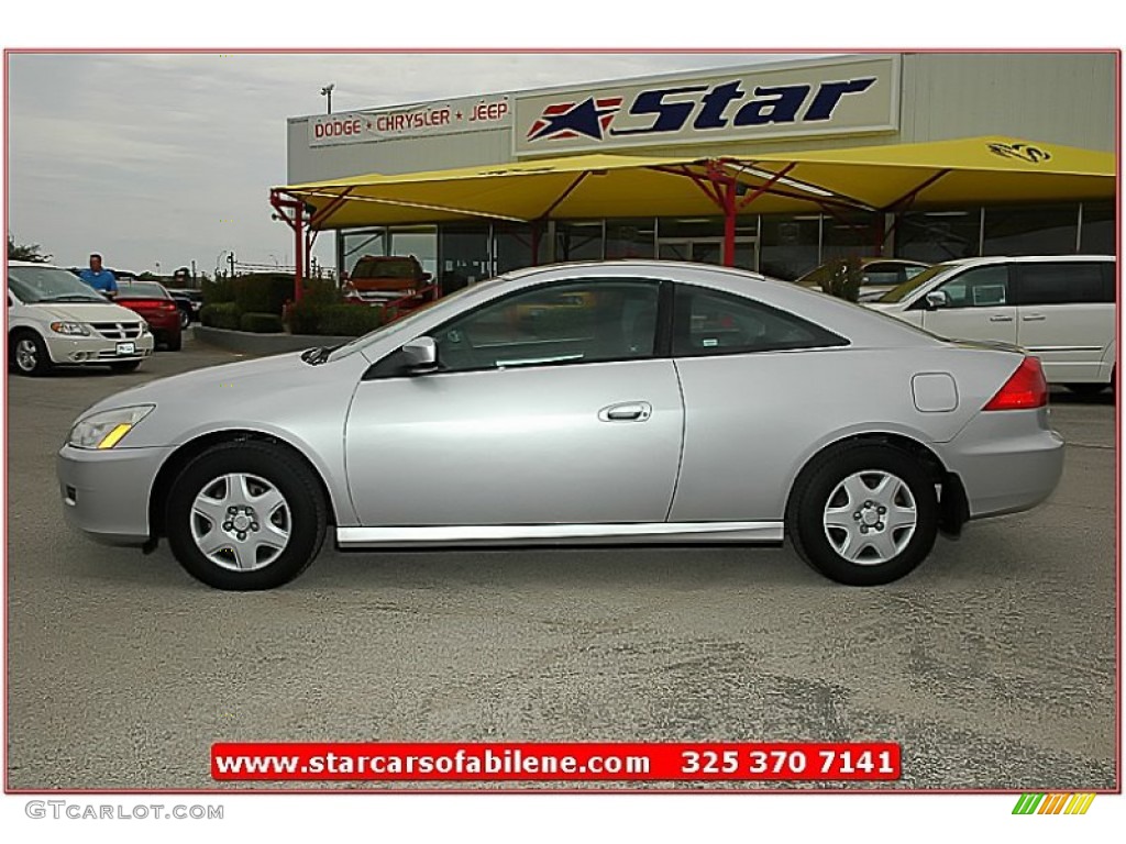 2006 Accord EX Coupe - Alabaster Silver Metallic / Black photo #2