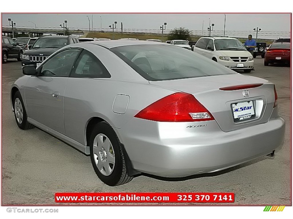 2006 Accord EX Coupe - Alabaster Silver Metallic / Black photo #3