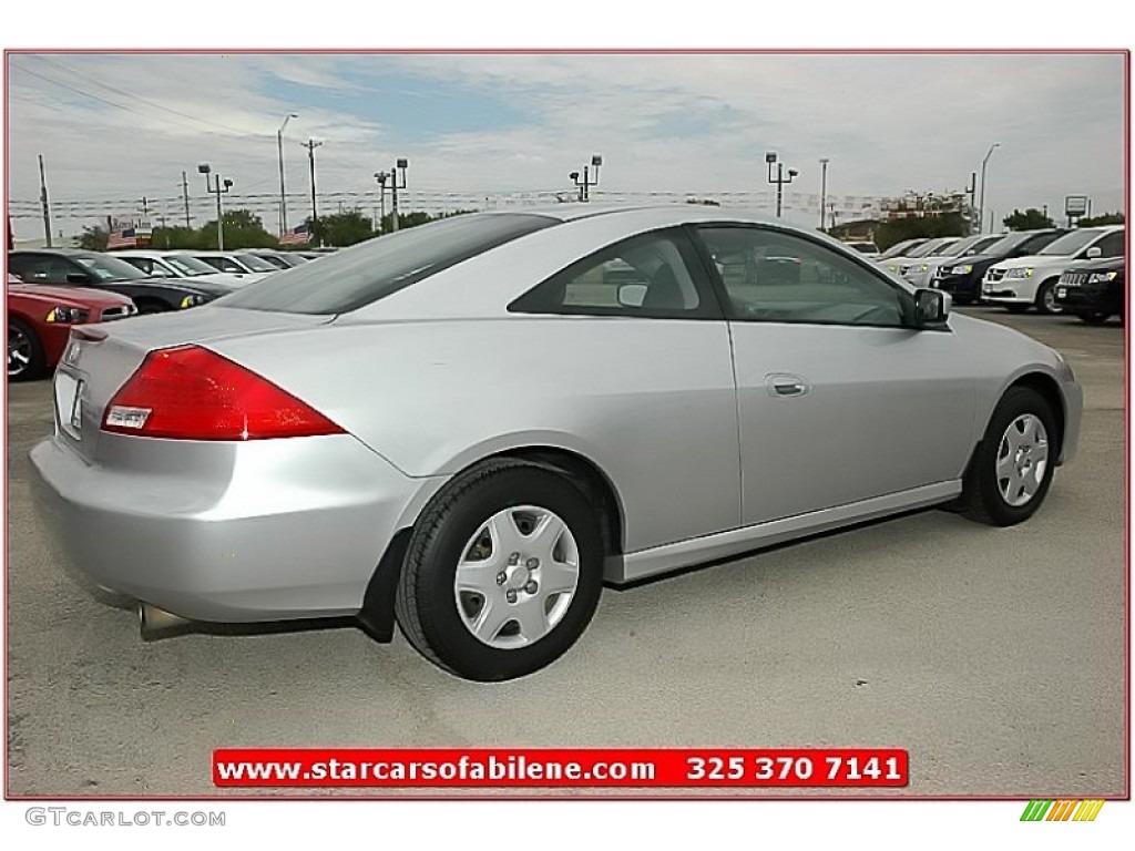 2006 Accord EX Coupe - Alabaster Silver Metallic / Black photo #6