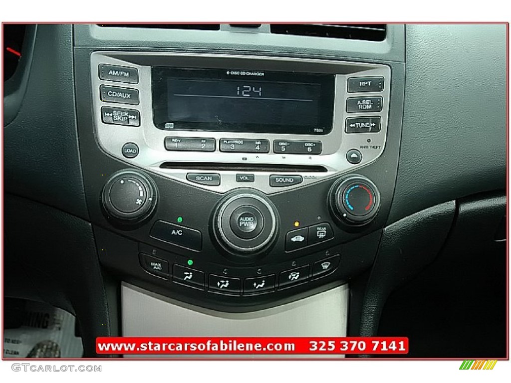2006 Accord EX Coupe - Alabaster Silver Metallic / Black photo #28