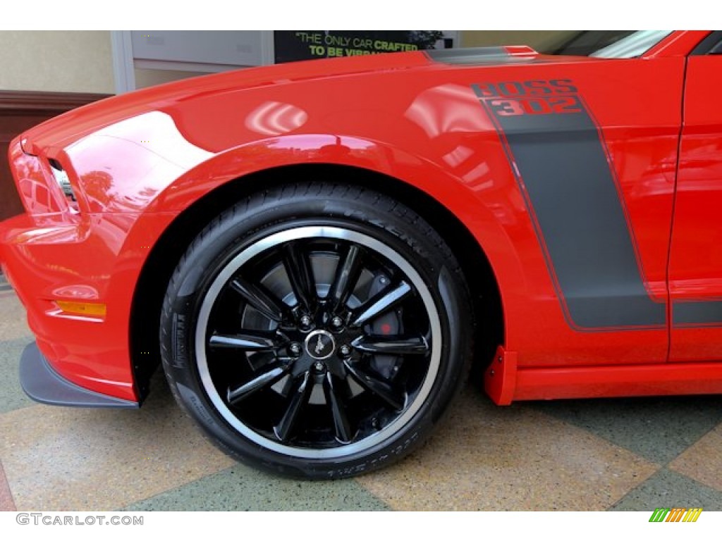 2013 Mustang Boss 302 - Race Red / Charcoal Black/Recaro Sport Seats photo #12