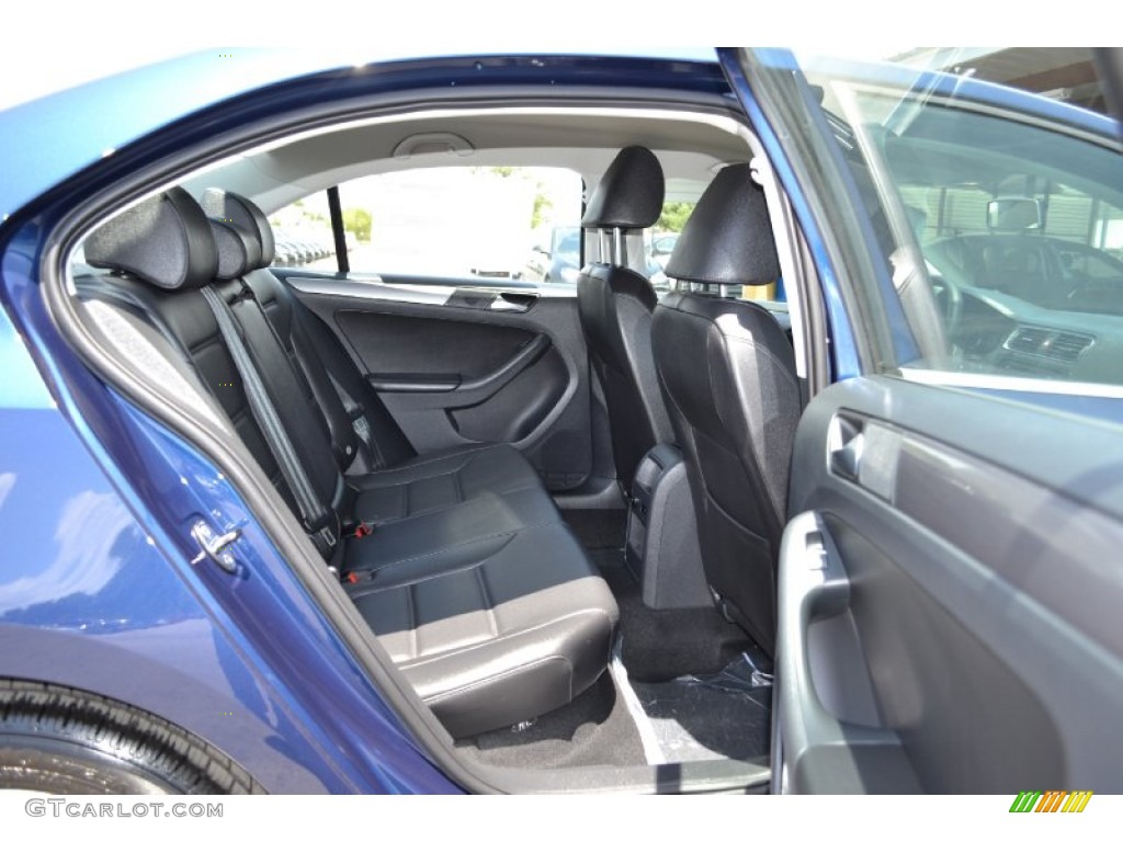 2013 Jetta TDI Sedan - Tempest Blue Metallic / Titan Black photo #4