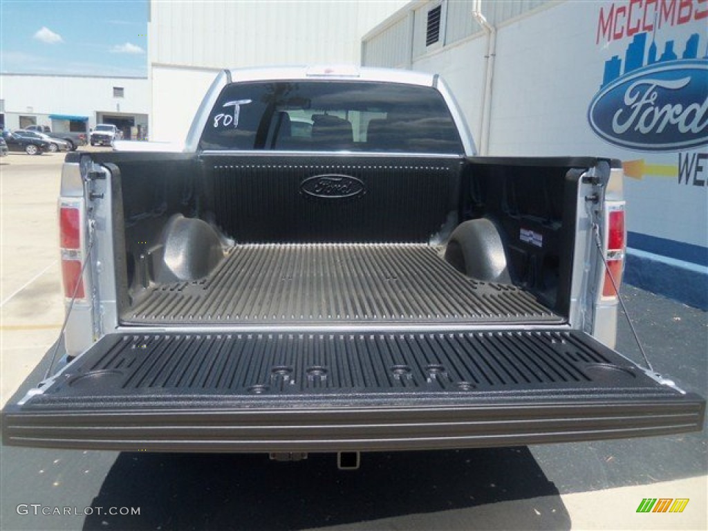 2012 F150 XLT SuperCrew - Ingot Silver Metallic / Steel Gray photo #27