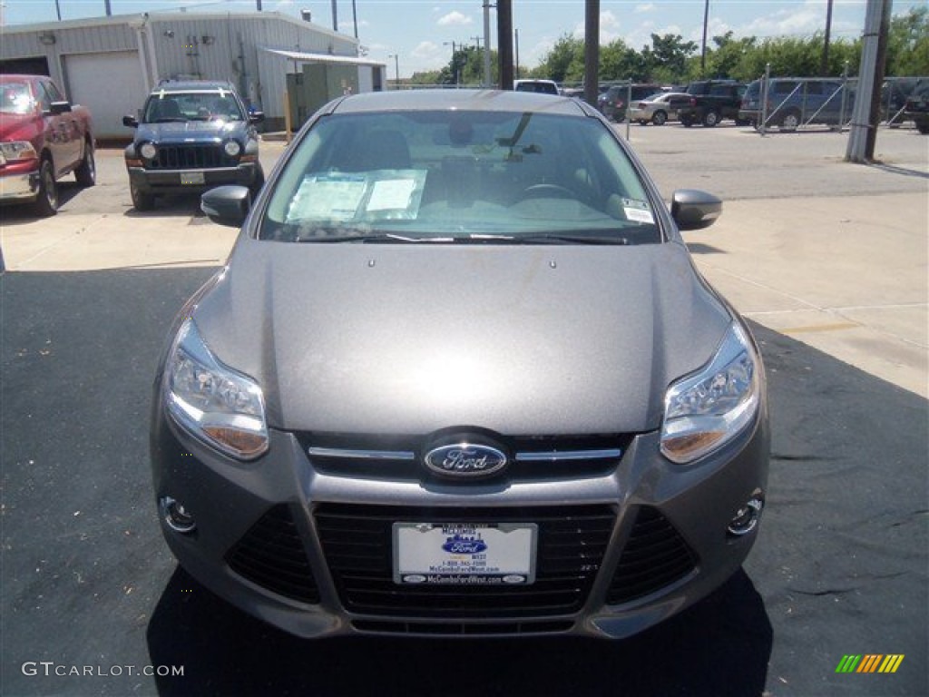 2012 Focus SEL Sedan - Sterling Grey Metallic / Stone photo #27