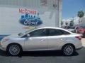 2012 Ingot Silver Metallic Ford Focus SEL Sedan  photo #2