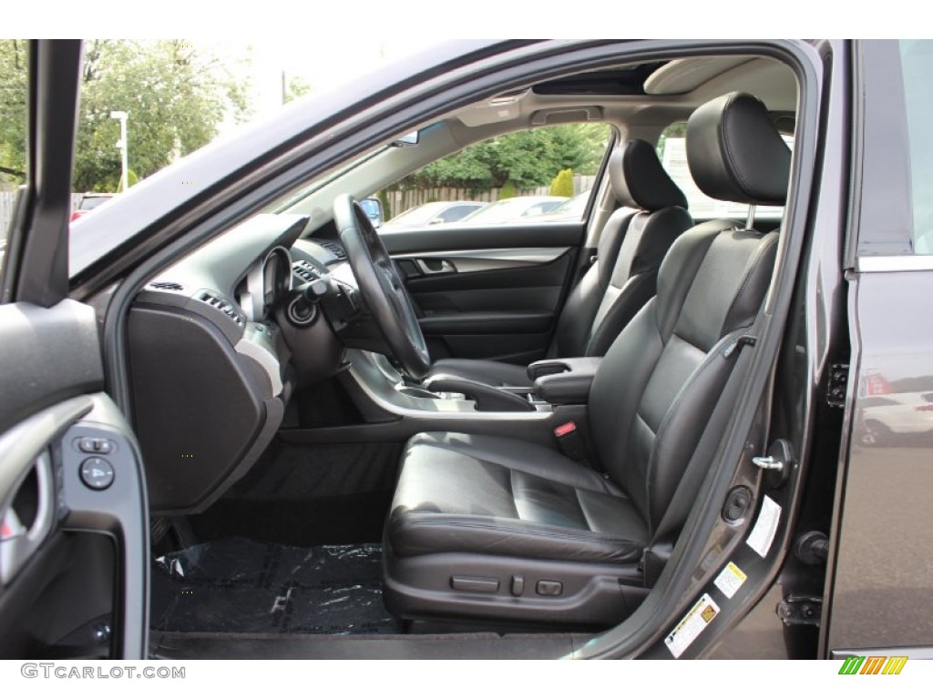 Ebony Interior 2009 Acura TL 3.5 Photo #69110780