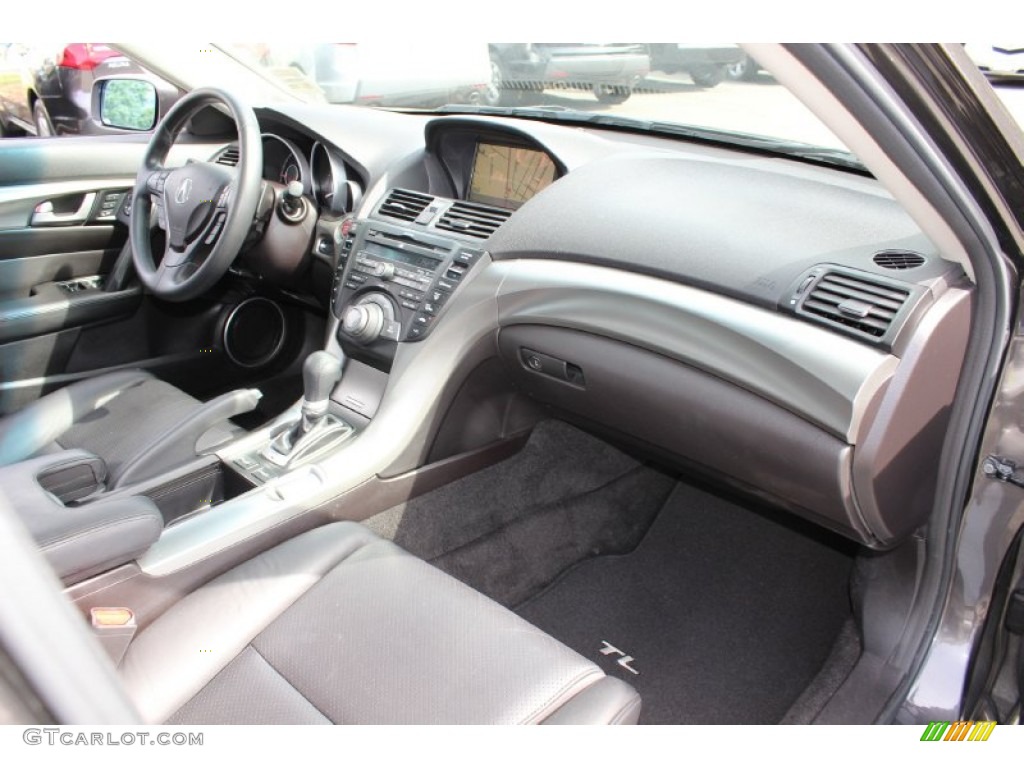 2009 Acura TL 3.5 Ebony Dashboard Photo #69110909
