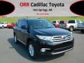 2012 Black Toyota Highlander   photo #1