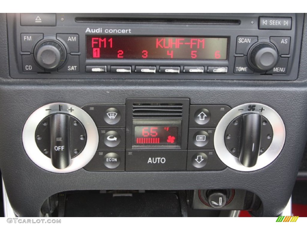 2006 Audi TT 1.8T quattro Roadster Controls Photo #69111413