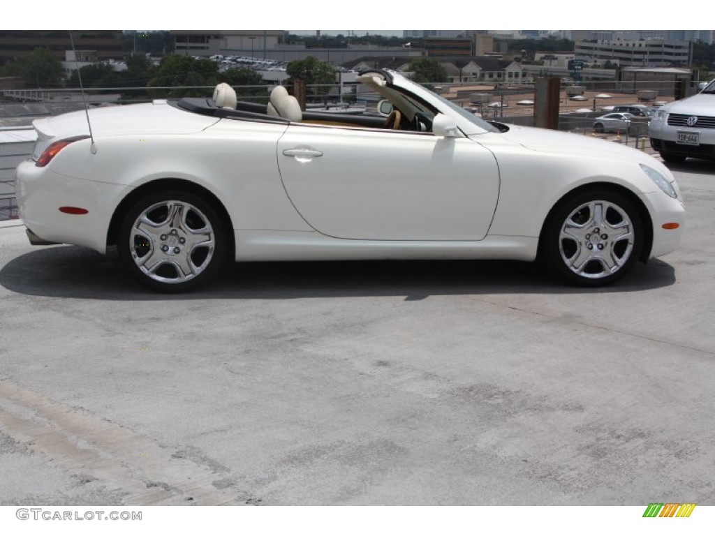 White Gold Crystal 2003 Lexus SC 430 Exterior Photo #69111551