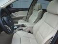 Cream Beige 2009 BMW 5 Series 535i Sedan Interior Color