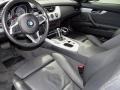 Black 2009 BMW Z4 sDrive35i Roadster Interior Color