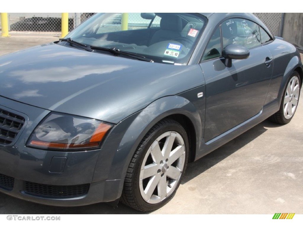 2006 TT 1.8T quattro Coupe - Dolomite Grey Pearl Effect / Aviator Grey photo #3
