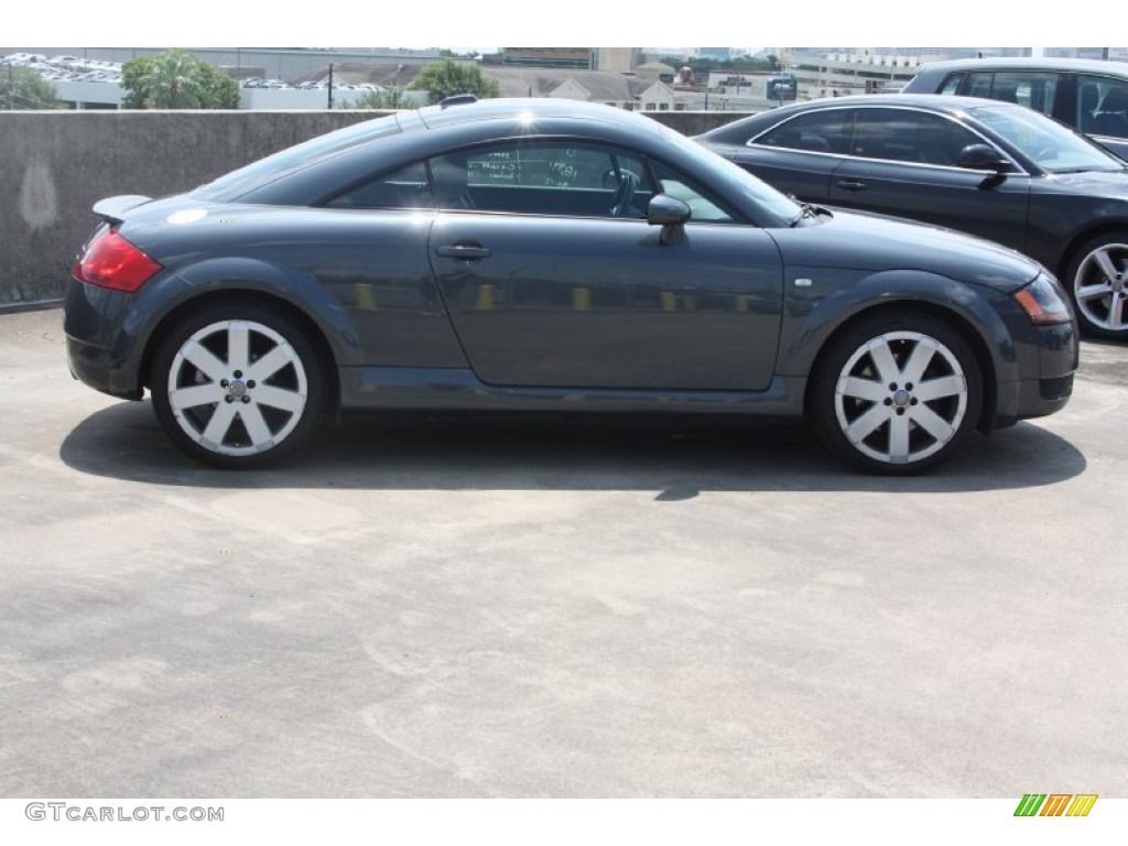 2006 TT 1.8T quattro Coupe - Dolomite Grey Pearl Effect / Aviator Grey photo #6