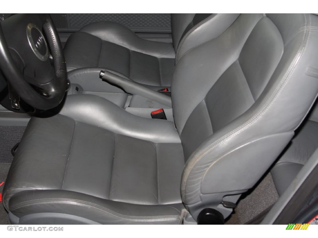 Aviator Grey Interior 2006 Audi TT 1.8T quattro Coupe Photo #69112493