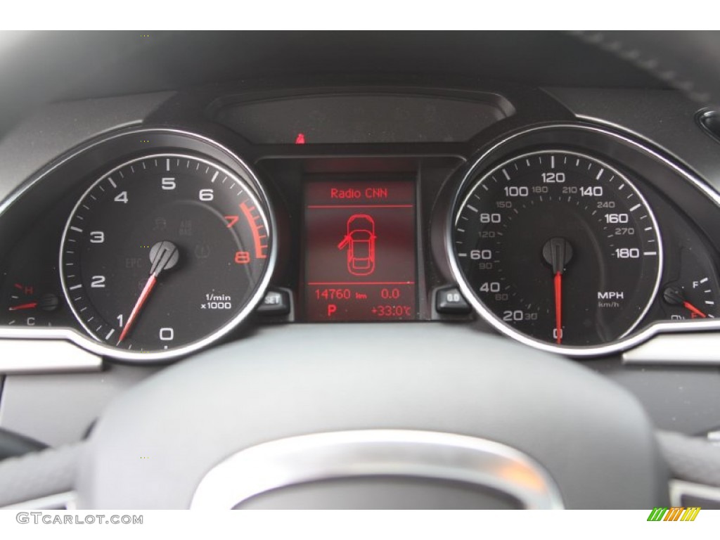 2012 Audi A5 2.0T quattro Coupe Gauges Photo #69112682