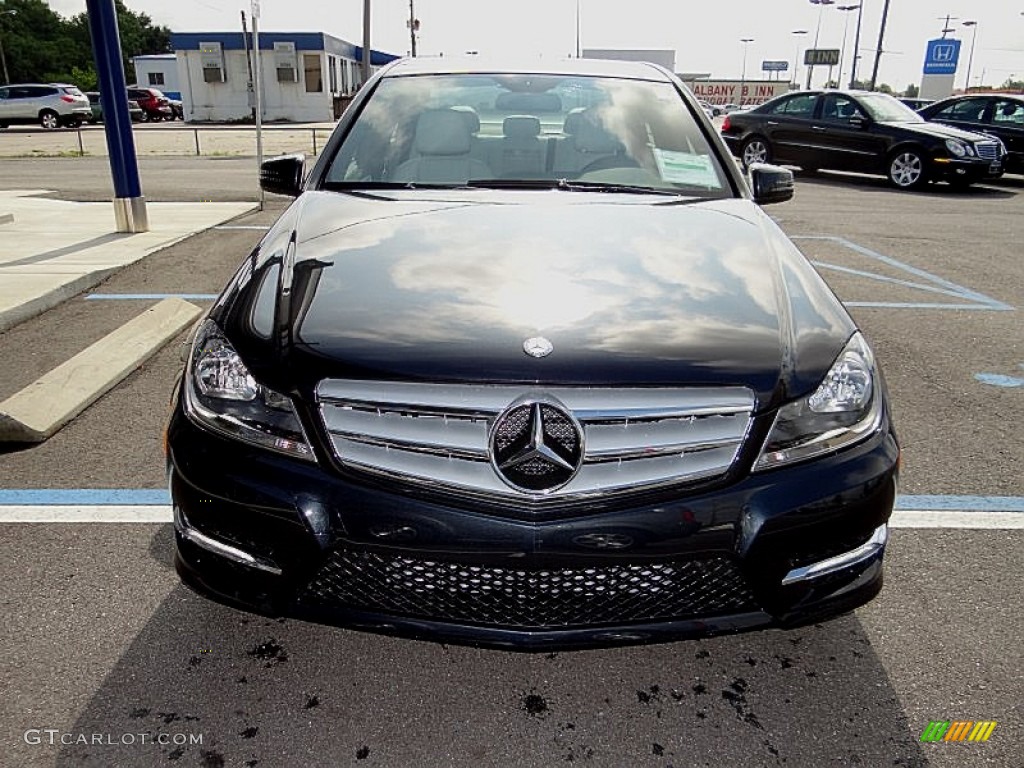 Magnetite Black Metallic 2012 Mercedes-Benz C 250 Sport Exterior Photo #69112760