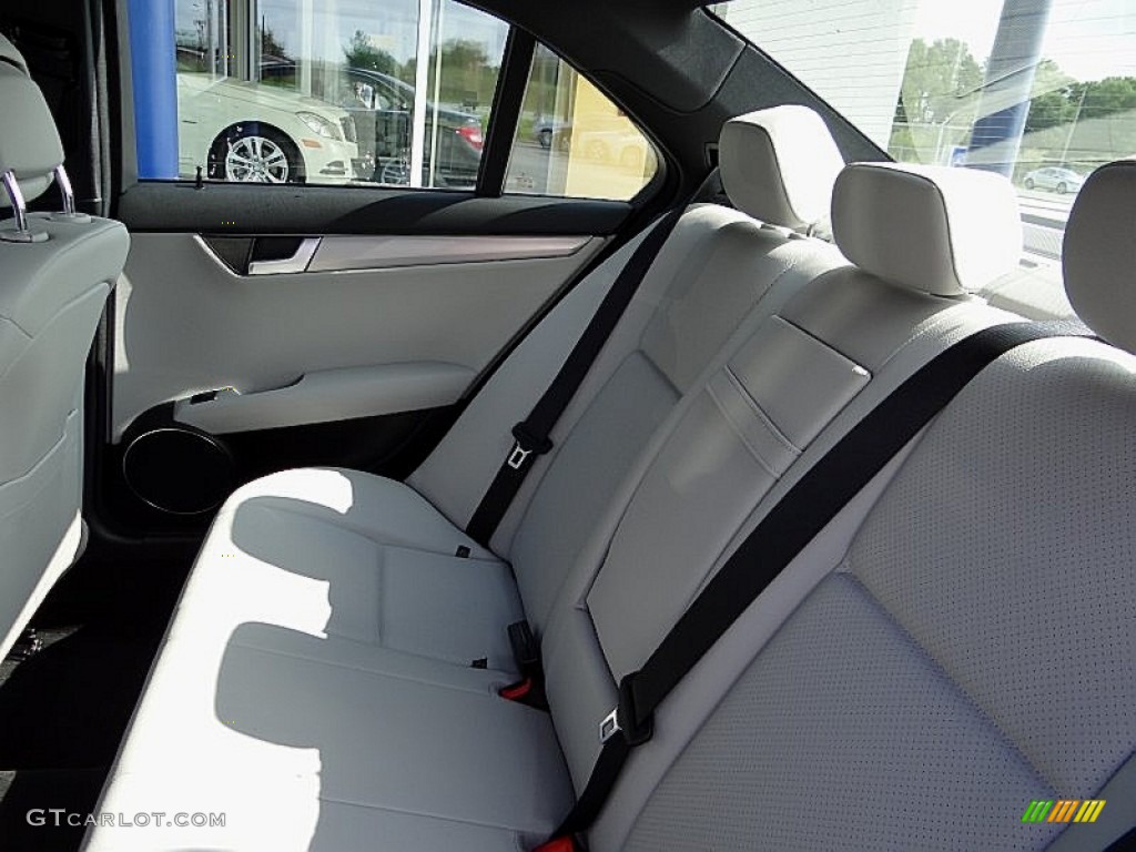 2012 Mercedes-Benz C 250 Sport Rear Seat Photo #69112787