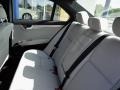 2012 Mercedes-Benz C Ash Interior Rear Seat Photo
