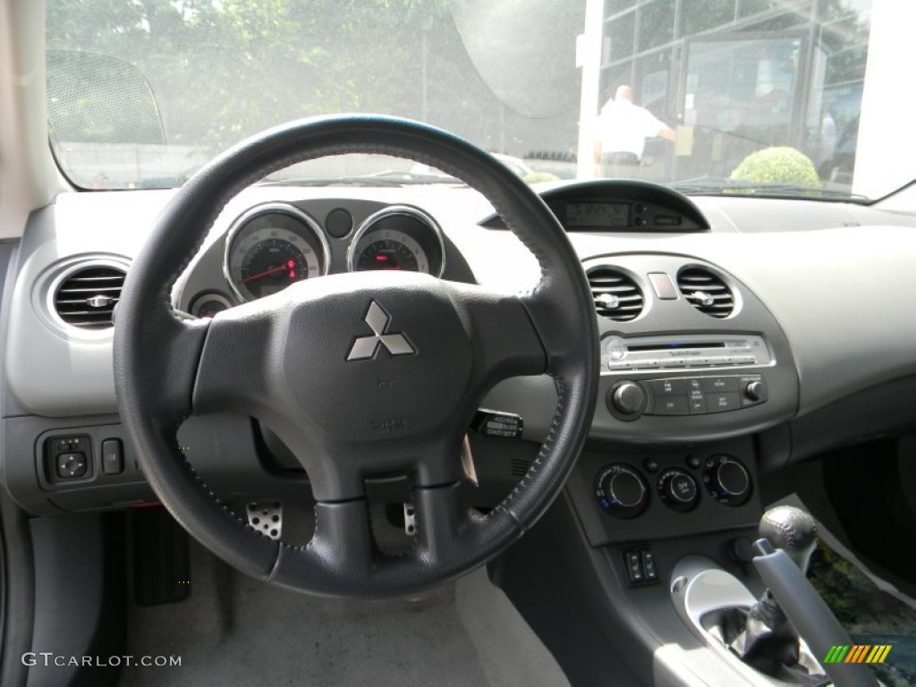 2006 Eclipse GT Coupe - Titanium Gray Pearl / Medium Gray photo #8