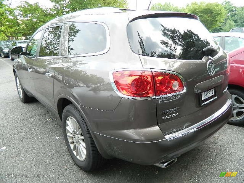 2008 Enclave CXL AWD - Cocoa Metallic / Cashmere/Cocoa photo #5