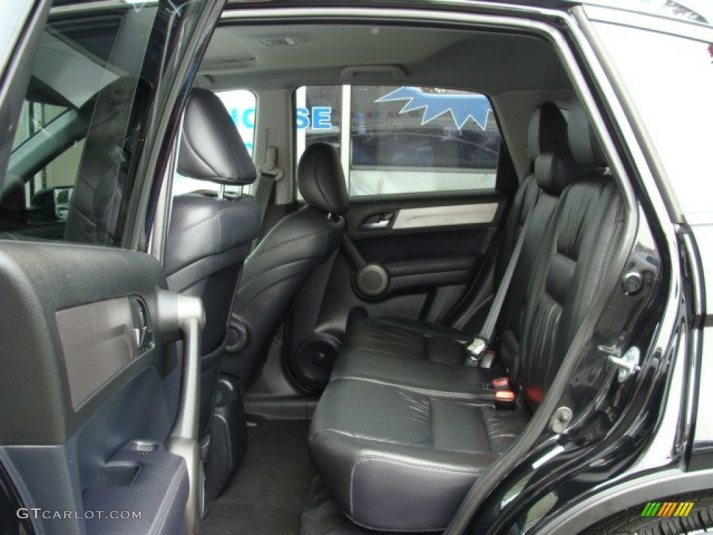 2011 CR-V EX-L 4WD - Crystal Black Pearl / Black photo #14