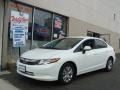 Taffeta White - Civic LX Sedan Photo No. 1