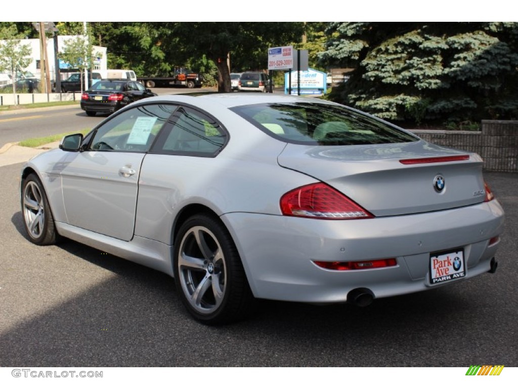 2010 6 Series 650i Coupe - Moonstone Metallic / Platinum photo #7