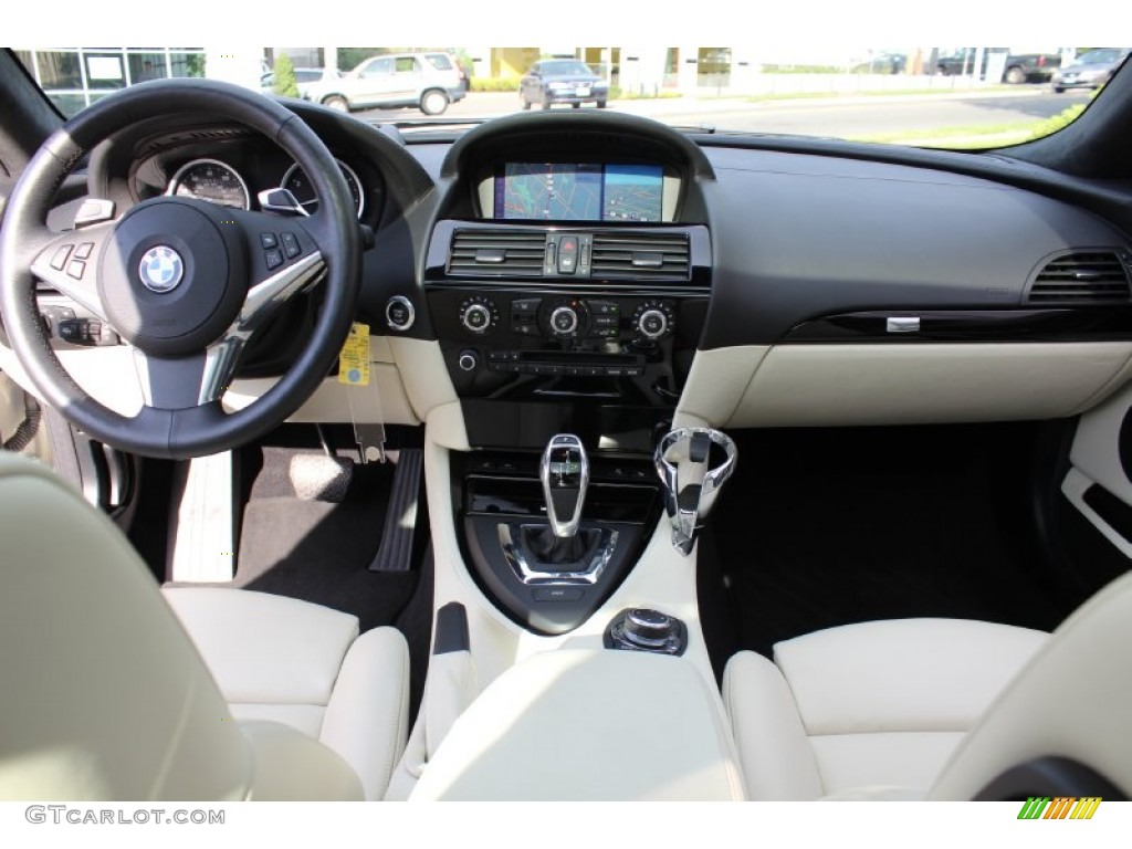 2010 BMW 6 Series 650i Coupe Platinum Dashboard Photo #69114296