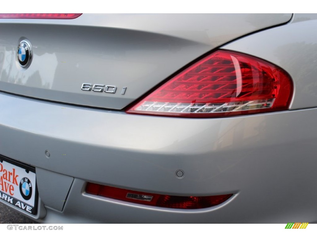 2010 6 Series 650i Coupe - Moonstone Metallic / Platinum photo #21