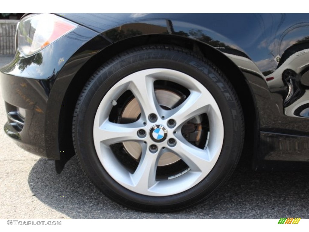 2009 1 Series 128i Coupe - Jet Black / Black photo #30