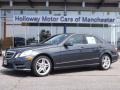 2013 Steel Grey Metallic Mercedes-Benz E 350 4Matic Sedan  photo #1