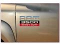 2008 Light Khaki Metallic Dodge Ram 3500 Laramie Quad Cab 4x4  photo #2