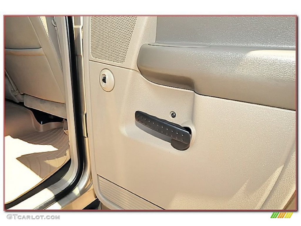 2008 Ram 3500 Laramie Quad Cab 4x4 - Light Khaki Metallic / Khaki photo #32