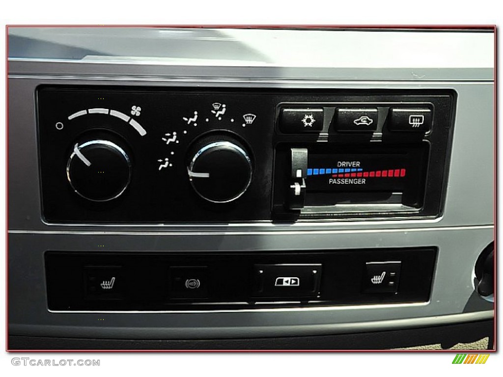 2008 Dodge Ram 3500 Laramie Quad Cab 4x4 Controls Photo #69116186