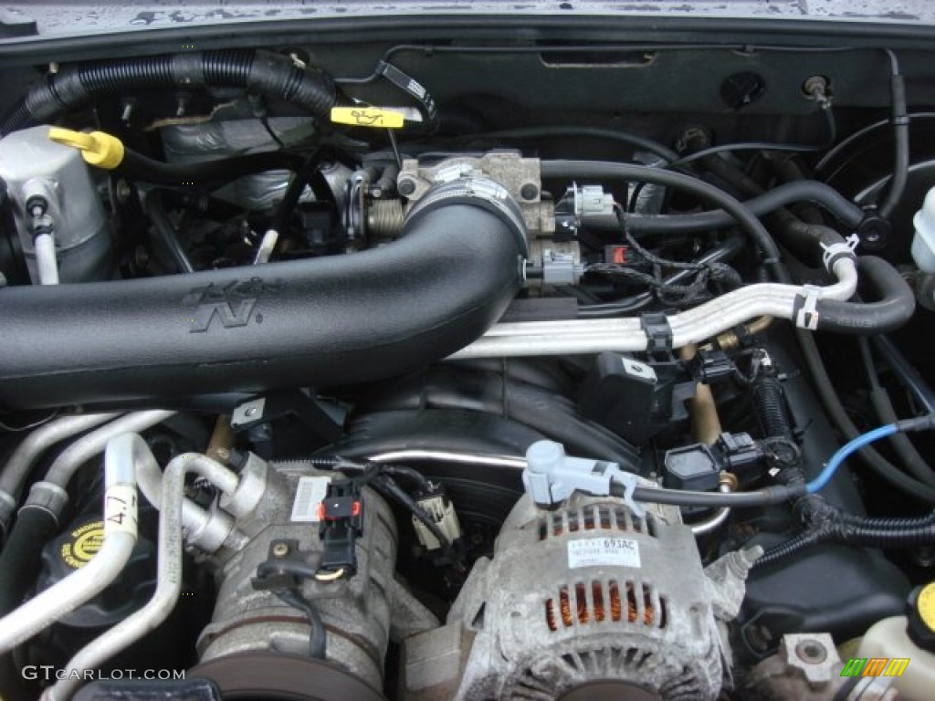 2004 Dodge Dakota Stampede Club Cab 4.7 Liter SOHC 16-Valve PowerTech V8 Engine Photo #69116732