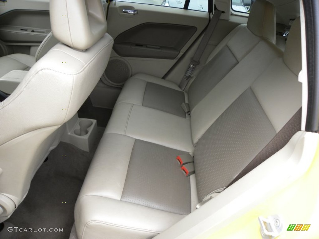 2007 Caliber R/T AWD - Solar Yellow / Pastel Pebble Beige photo #7