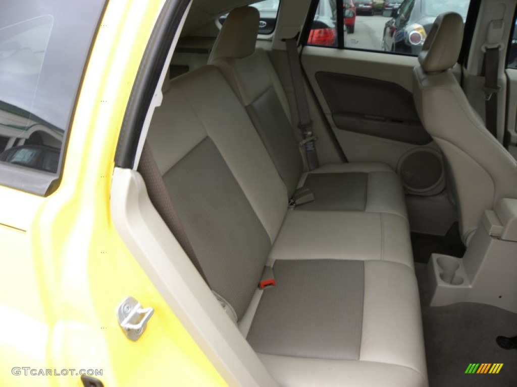 2007 Caliber R/T AWD - Solar Yellow / Pastel Pebble Beige photo #11
