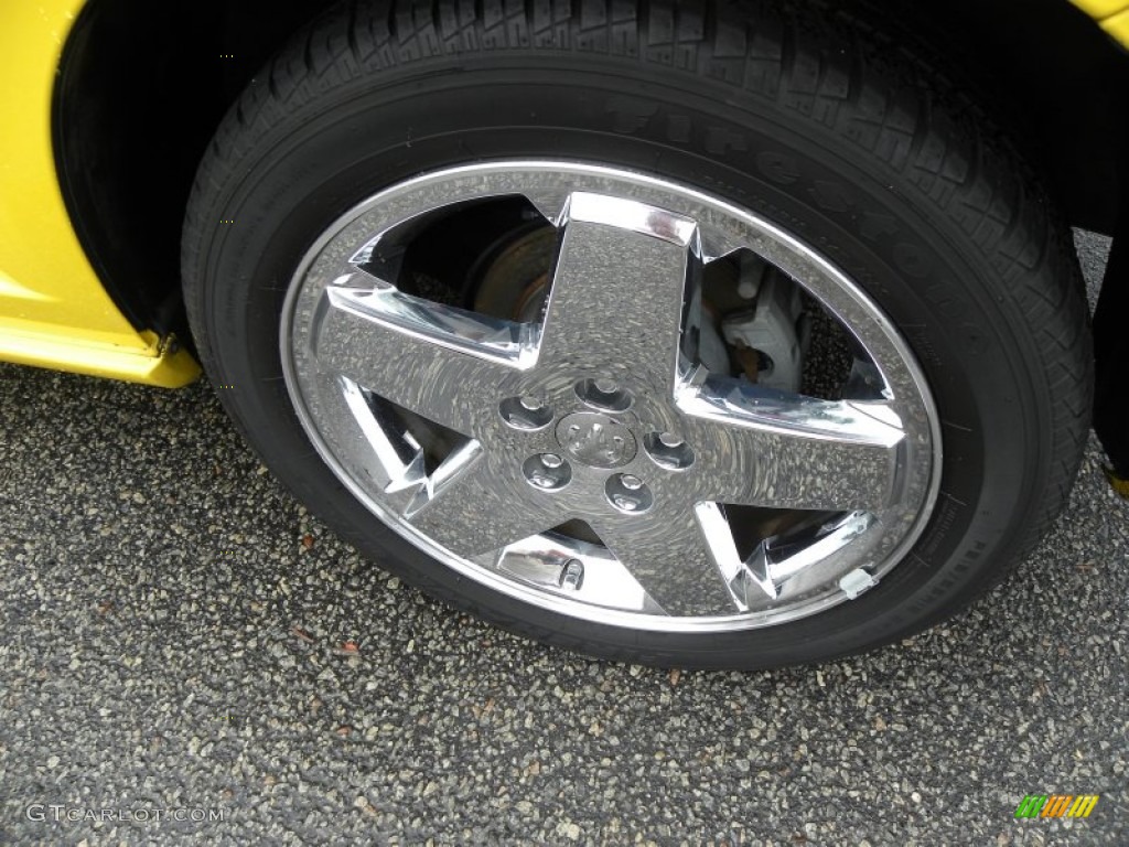 2007 Caliber R/T AWD - Solar Yellow / Pastel Pebble Beige photo #17