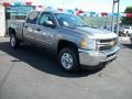 2012 Graystone Metallic Chevrolet Silverado 2500HD LT Crew Cab 4x4  photo #2