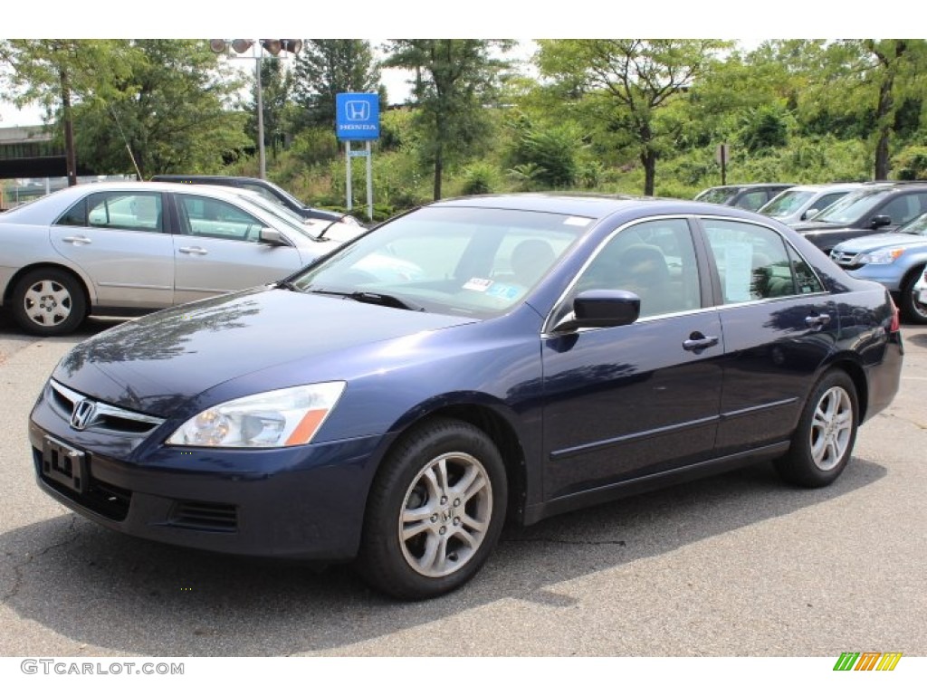 2006 Accord EX Sedan - Royal Blue Pearl / Gray photo #1
