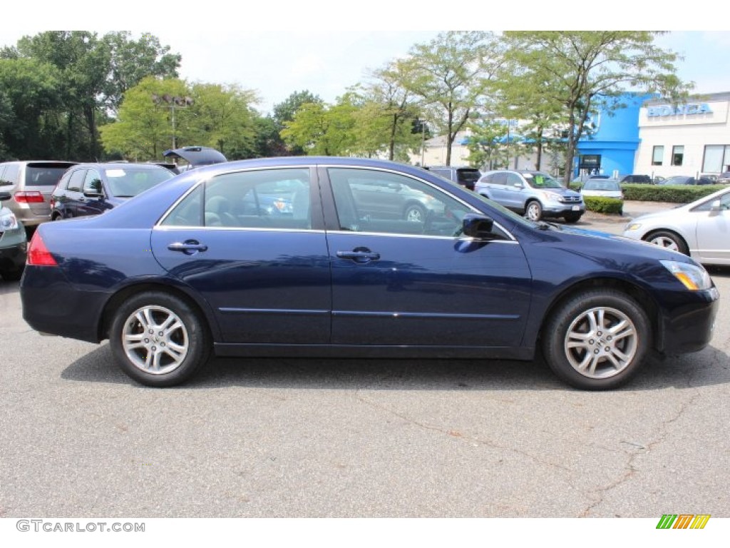 2006 Accord EX Sedan - Royal Blue Pearl / Gray photo #4