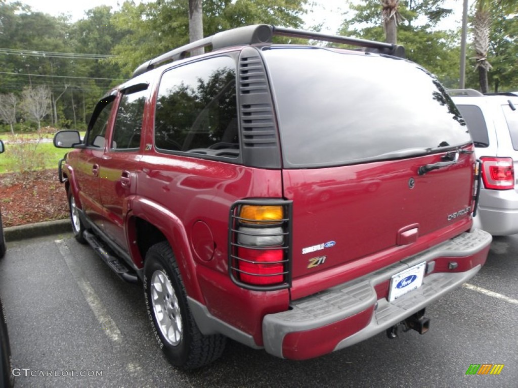 2004 Tahoe Z71 4x4 - Sport Red Metallic / Tan/Neutral photo #16